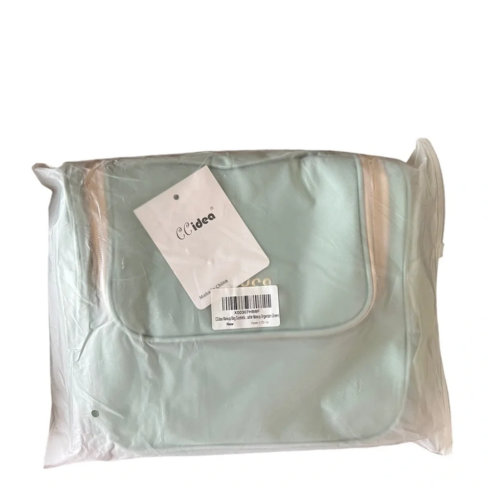 CCIDEA Cosmetic Bag Makeup Bag Large Toiletry Bag Organizer (Green)